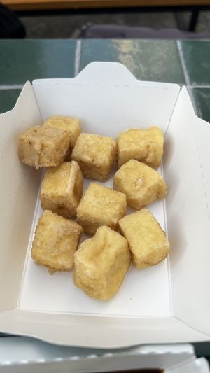 Crispy Tofu.  at Home of Dumplings in Berlin