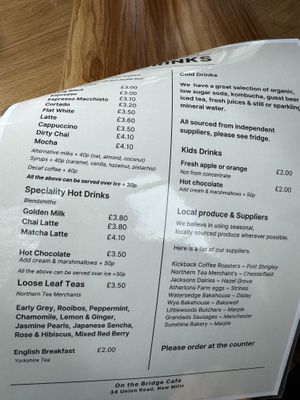   at On The Bridge in New Mills