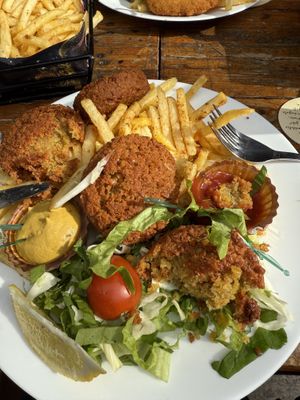 Falafel  at Gizli Bahçe in Antalya