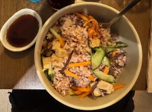 Yachae Bibimbab.  at Cobab in Barcelona