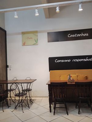 Space to seat at Grao & Pronto Comida Saudável in Florianopolis