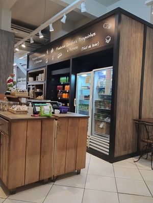 Frozen goods at Grao & Pronto Comida Saudável in Florianopolis