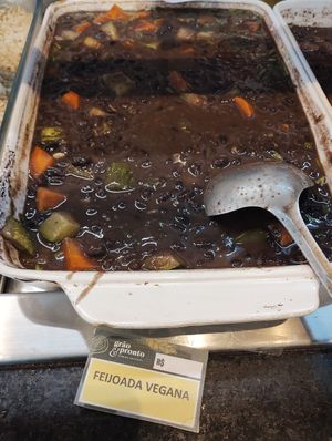 Vegana feijoada at Grao & Pronto Comida Saudável in Florianopolis