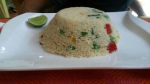 Couscous at Suananda Vegetarian Garden in Bangkok