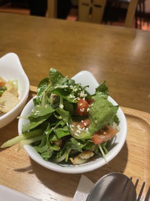 Salad   at Suananda Vegetarian Garden in Bangkok