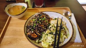 Soba Samadhi at Suananda Vegetarian Garden in Bangkok
