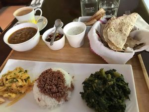 Sooo good.  at Suananda Vegetarian Garden in Bangkok