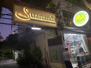 View from street at Suananda Vegetarian Garden in Bangkok