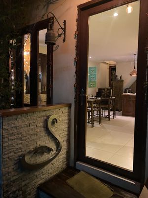 Entrance at Suananda Vegetarian Garden in Bangkok