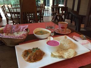 day special at Suananda Vegetarian Garden in Bangkok
