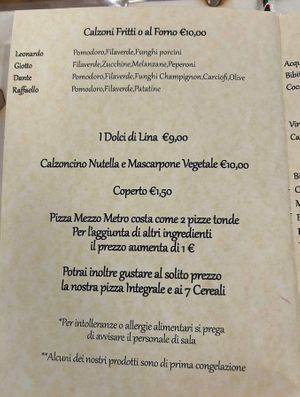  at Pizzeria Bella Napoli in Empoli