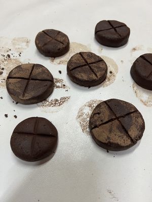 Cacao tabletas  at Chimalapa Cacao in Oaxaca