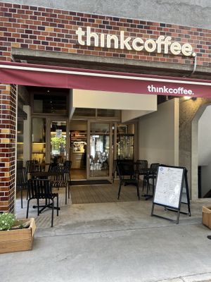   at Think Coffee in Tokyo