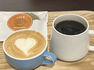   at Think Coffee in Tokyo
