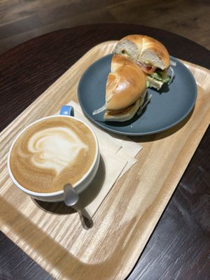   at Think Coffee in Tokyo