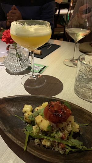 Quino and pinapple salad  at KPLATS Gastrobar in Calpe