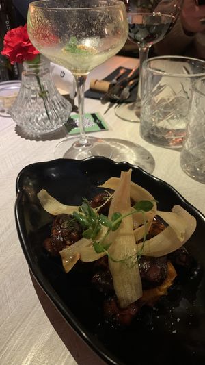 Sauteed mushrooms with Sweet potato   at KPLATS Gastrobar in Calpe