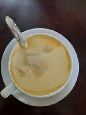Vị ngon mới lạ, cafe trứng at Madam Lau in Quang Nam