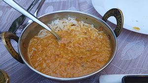 Lentils dhal at Haldi Ristorante Indiano in Milan