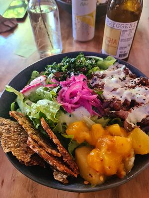 Vegomex bowl at Zest in Karlstad