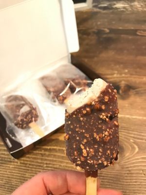 Vegan ice cream  at Zest in Karlstad