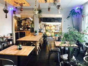 Small organic shop at Zest in Karlstad