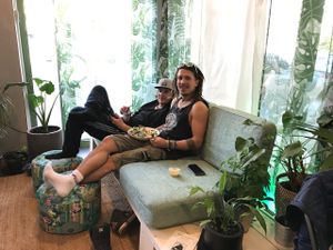 cozy corner at Zest in Karlstad