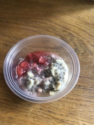 Chia pudding   at Zest in Karlstad