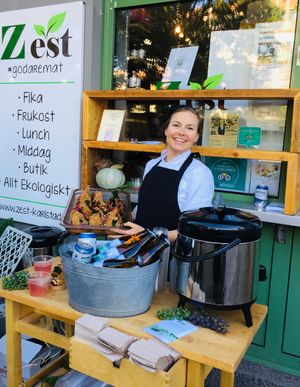 Locally organic focus at Zest in Karlstad