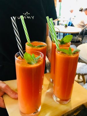 Fresh juices and smoothies at Zest in Karlstad