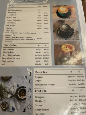 Menu   at iCRUST Café & Bakery in Kuala Lumpur