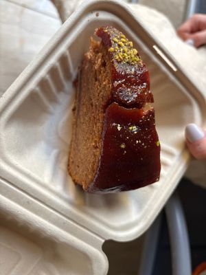 vegan guacamole cake  #Veganuary at Café con Cé in San Juan