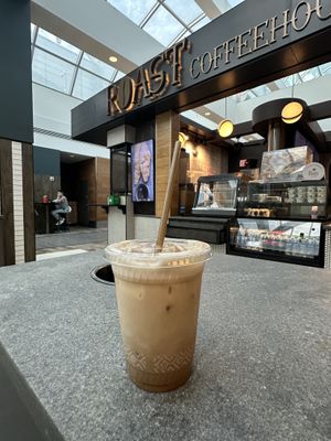 Horchata oat milk cold brew!  at ATL - Roast Coffee House - Concourse B in Atlanta
