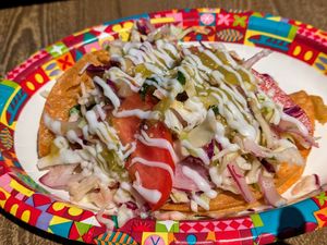 Tacos dorados de papa at Disneyland - Cocina Cucamonga Mexican Grill in Anaheim