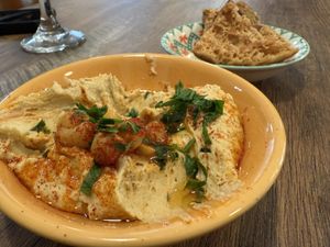 hummus  at Pita House in Tarrytown