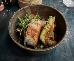 Crispy Rice  at Sado in St Louis