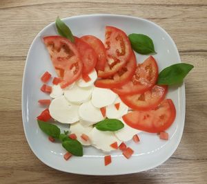 Insalata Caprese at La Bruschetta in Portimao
