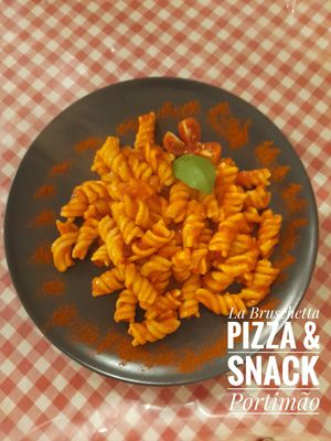 FUSILLONI al Pomodoro  at La Bruschetta in Portimao