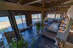 カフェ店内 at Haretel in Masuda