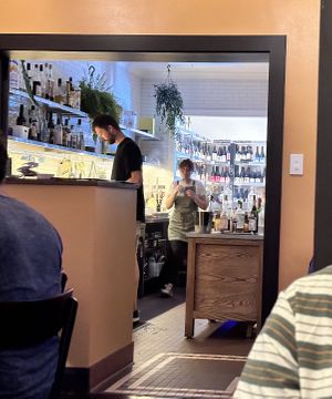 Cozy atmosphere! Feels like I’m being served in someone’s home    at Frankie & Mo's Wine Shop & Bar  in Blackheath