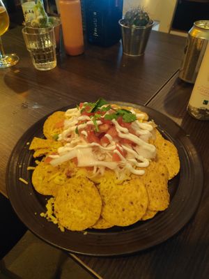 "Nachos de Sueco" at La Tia Taco in Falun