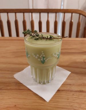 Avosmoothie 👍 at Cafe Zi - 梔子 in Kowloon