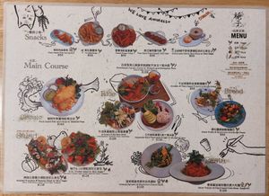 All vegan menu (Jun 2024) at Cafe Zi - 梔子 in Kowloon