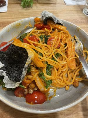 Seasonal spaghetti  at Cafe Zi - 梔子 in Kowloon