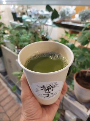 Green Mixed Juice (HK$ 58, t/a package $ 1) at Cafe Zi - 梔子 in Kowloon