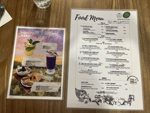 Menu August 2025  at Cafe Zi - 梔子 in Kowloon