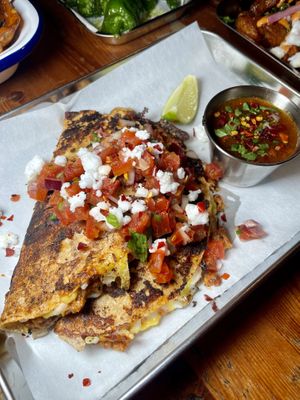 Quesabirria   at Antojitos in Glasgow