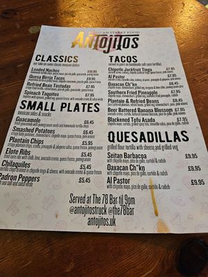  at Antojitos in Glasgow
