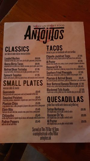  at Antojitos in Glasgow