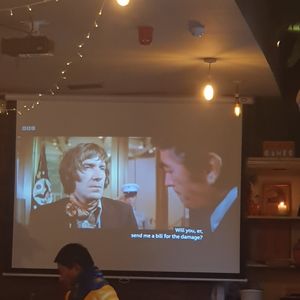 The Omen for the win. at Antojitos in Glasgow